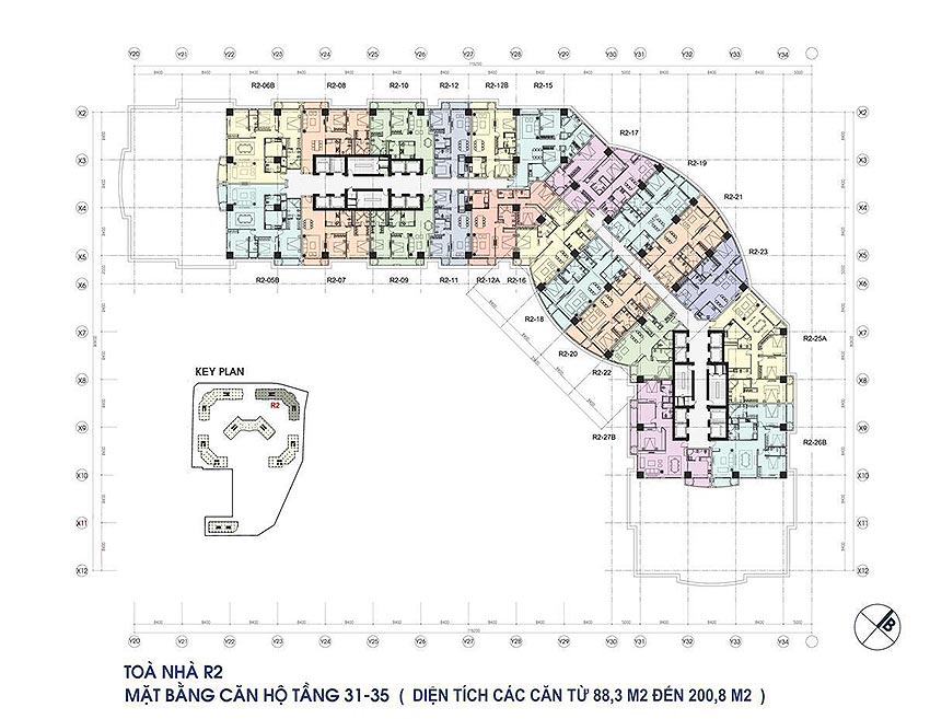 Bán căn hộ Royal City căn góc 3 PN, diện tích rộng đồ nguyên bản chủ đầu tư. 3